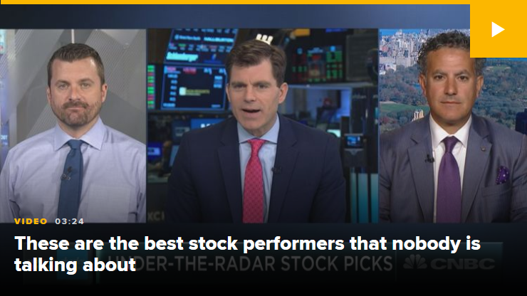 These are the best stock performers that nobody is talking about